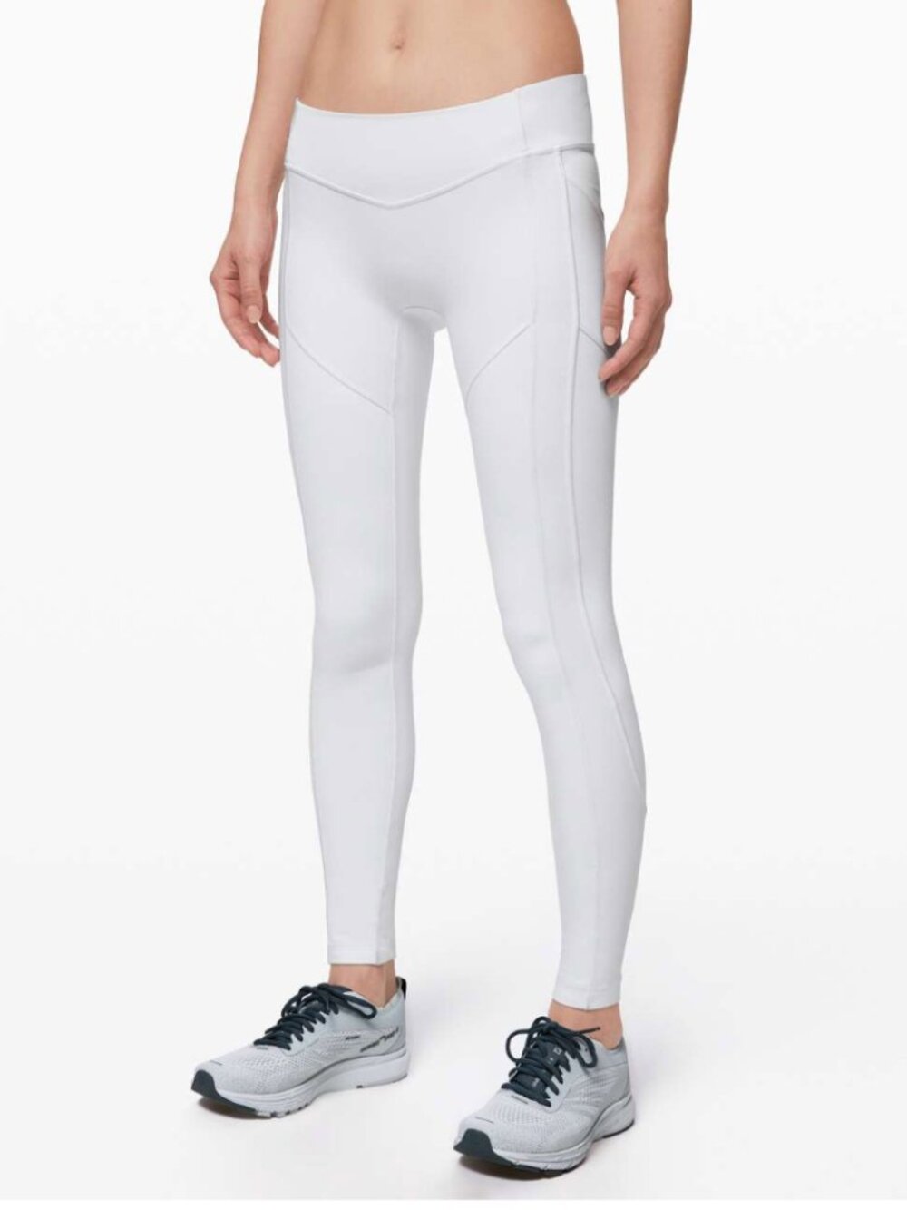 Lululemon All The Right Places Low-Rise Pant II 28" - White - Size 6